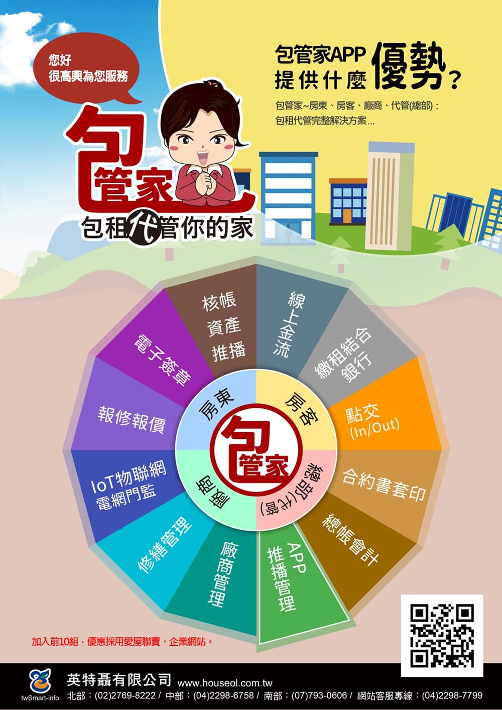 包管家app 包租代管app專家 包租代管你的家 是您能信任的網頁系統app平台